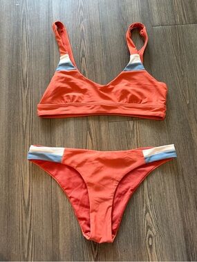 RADAR Swim Burnt Orange Sporty Bikini
